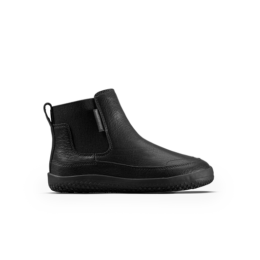 Vivobarefoot Gobi Chelsea Kids Obsidian