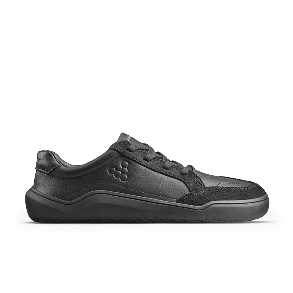 Vivobarefoot Gobi Sneaker School Juniors Obsidian