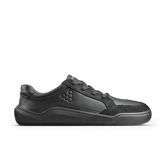 Vivobarefoot Gobi Sneaker School Juniors Obsidian