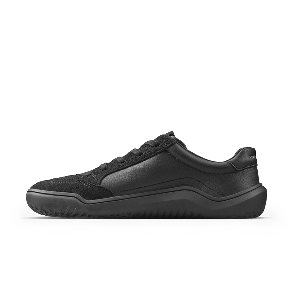 Vivobarefoot Gobi Sneaker School Juniors Obsidian
