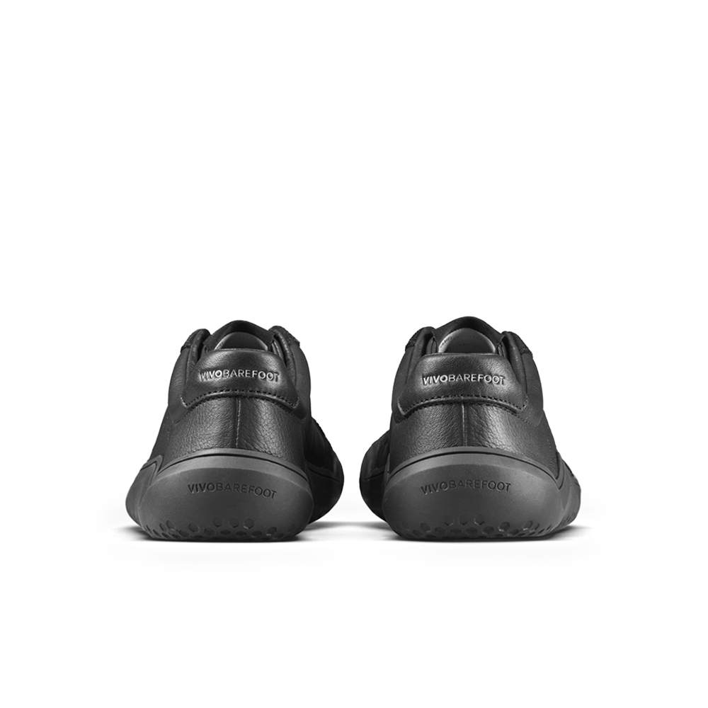 Vivobarefoot Gobi Sneaker School Juniors Obsidian