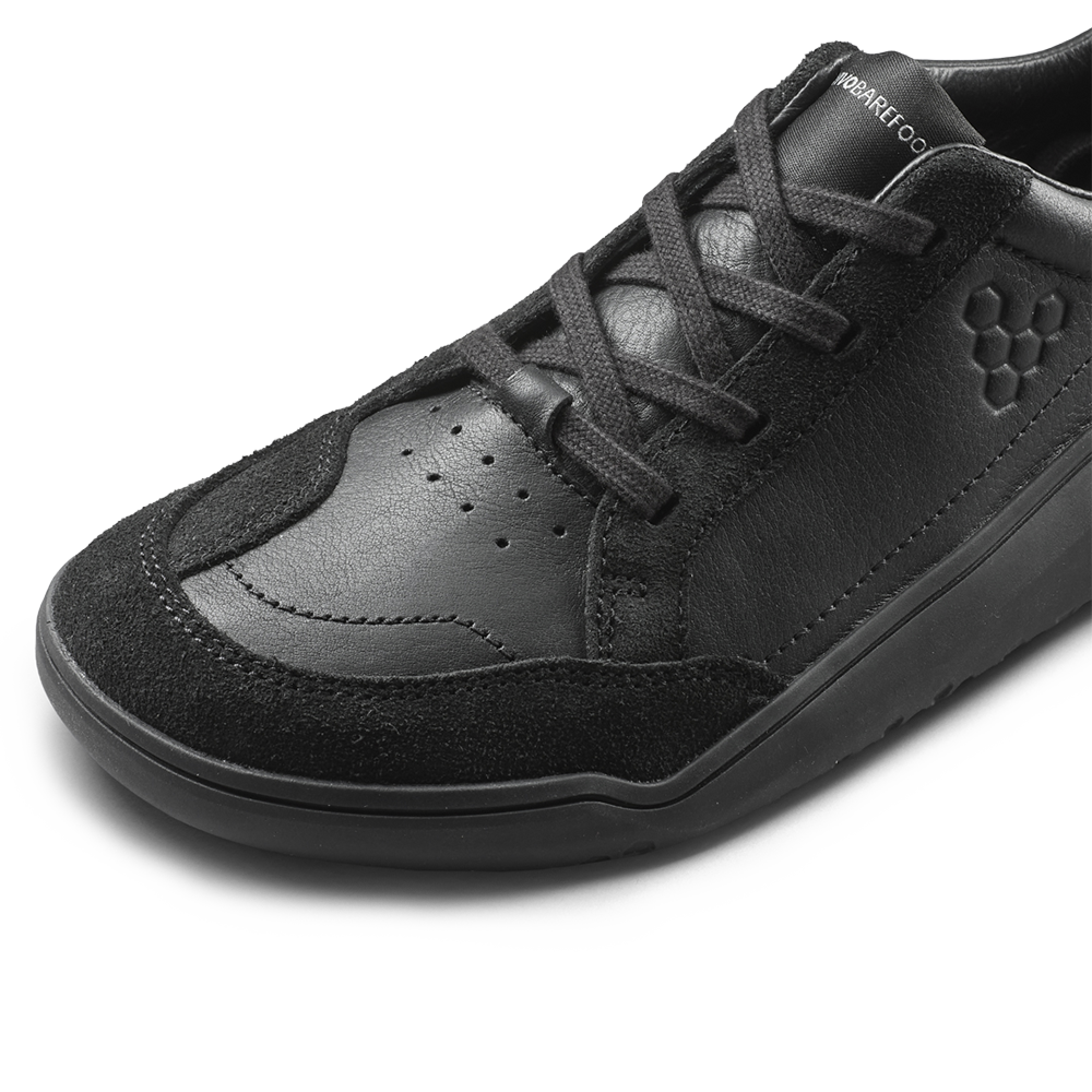 Vivobarefoot Gobi Sneaker School Juniors Obsidian