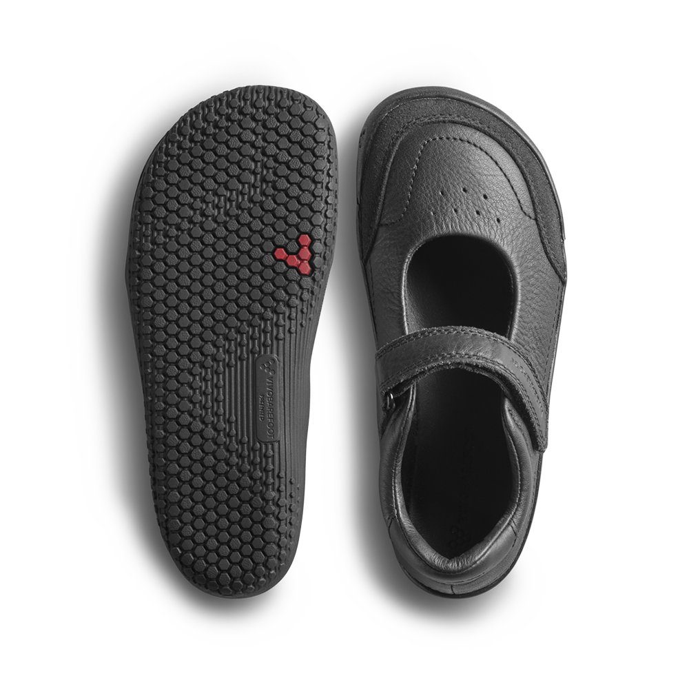 Vivobarefoot Gobi Bar Kids Obsidian
