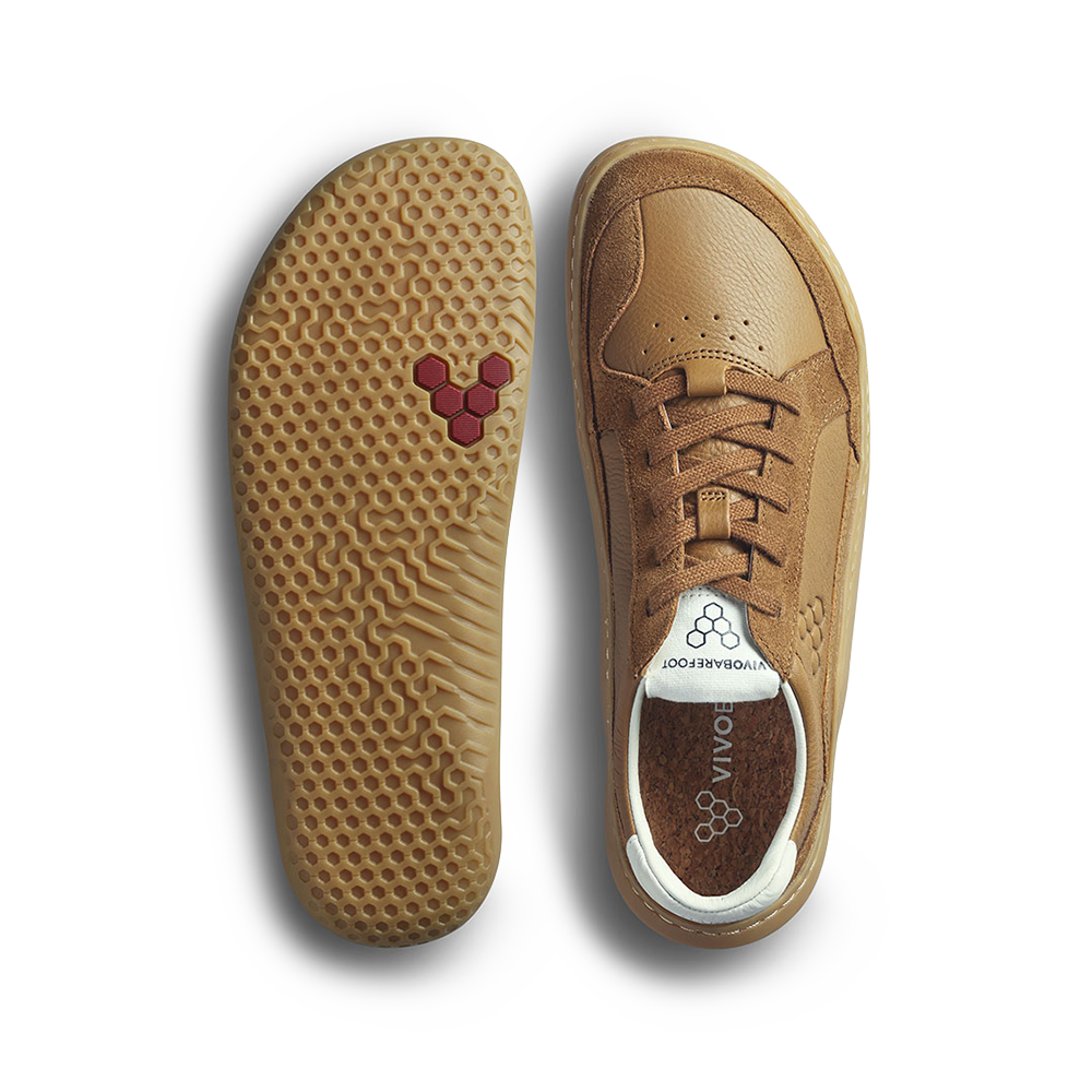 Vivobarefoot Gobi III Sneaker Leather Womens Tan