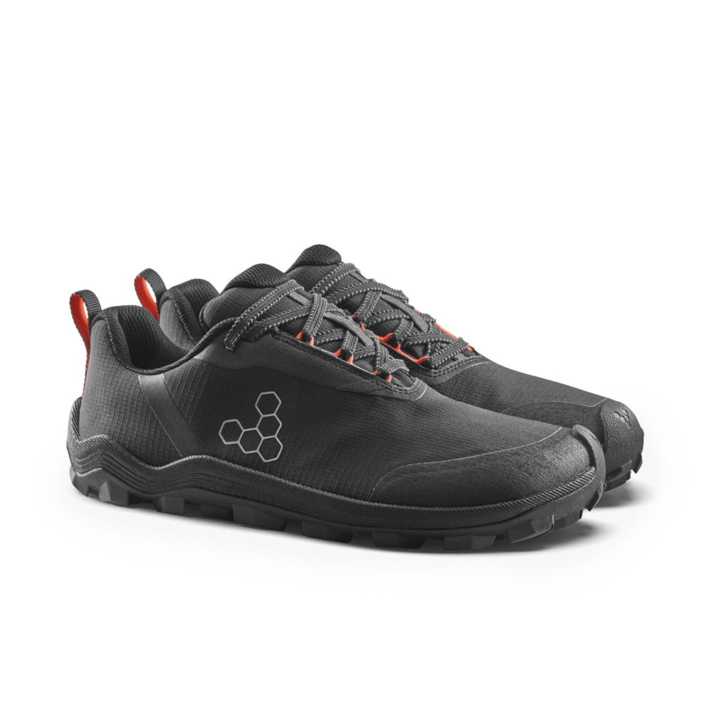 Vivobarefoot Primus Trail Flow WP Mens Eclipse/ Molten Lava