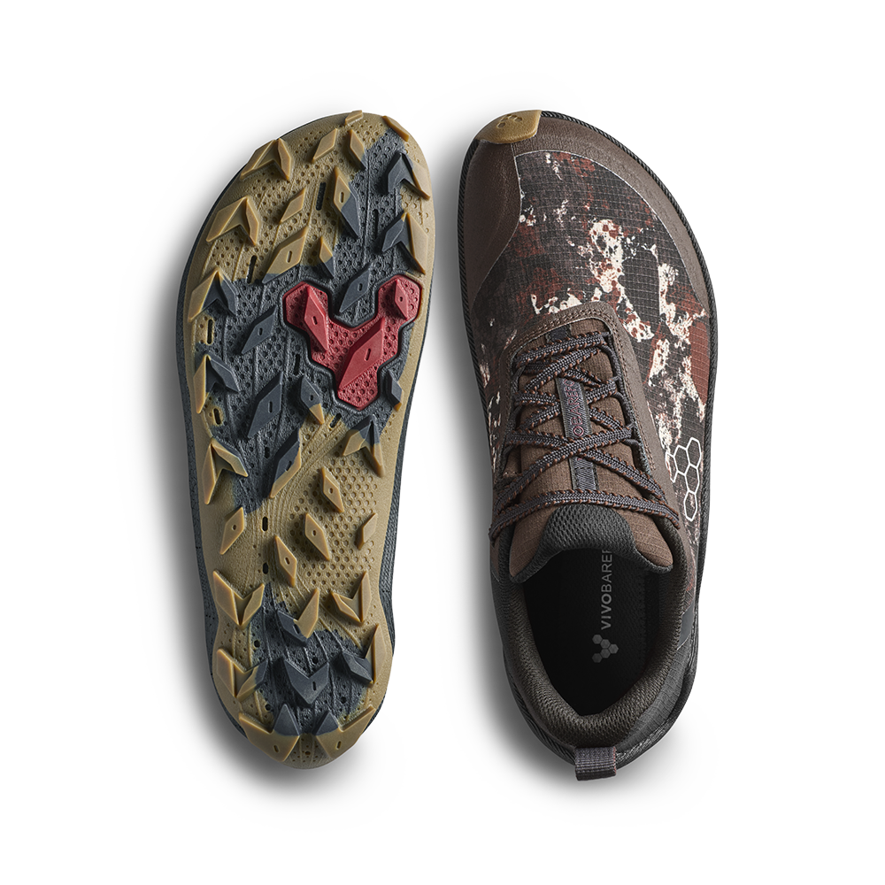Vivobarefoot Primus Trail Flow WP Mens Mole Print
