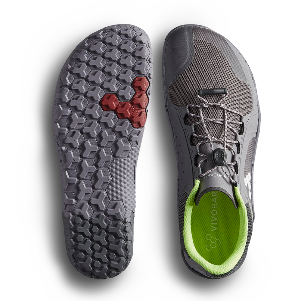 Vivobarefoot Primus Trail II FG Womens Shark Sole Mechanics AU