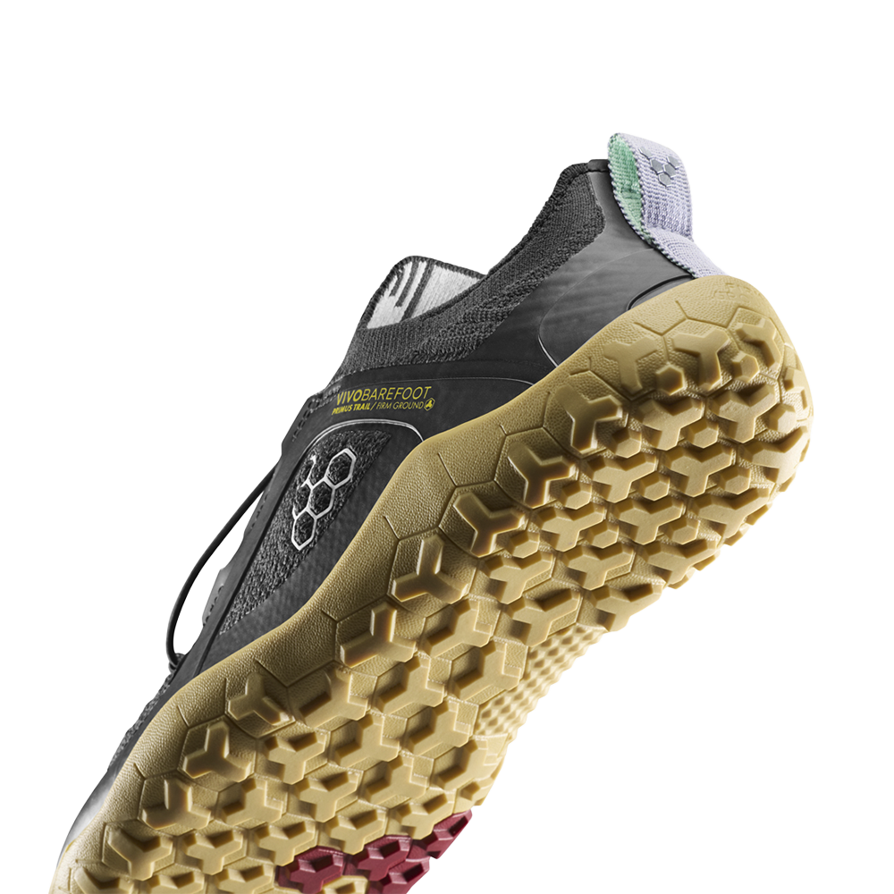 Vivobarefoot Primus Trail Knit FG Grounding Womens Eclipse Purple Heather