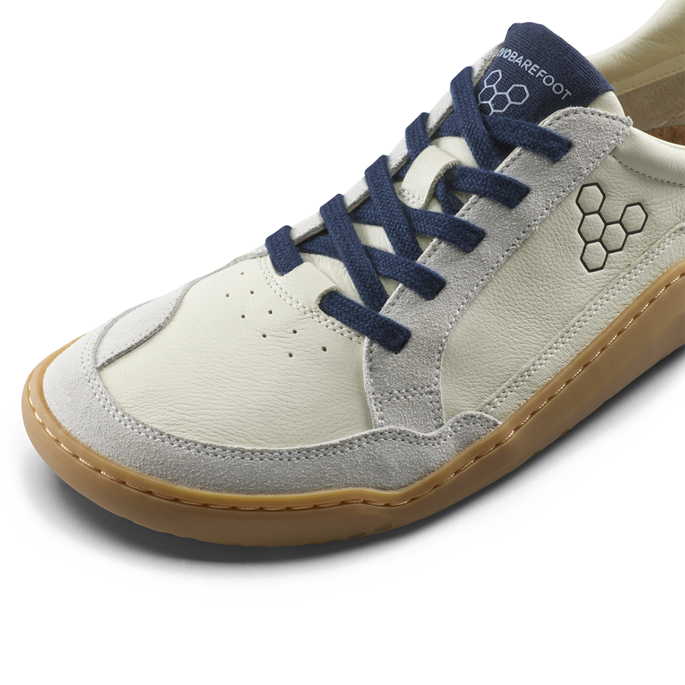 Vivobarefoot Gobi III Sneaker Leather Womens Limestone/ Seaborne