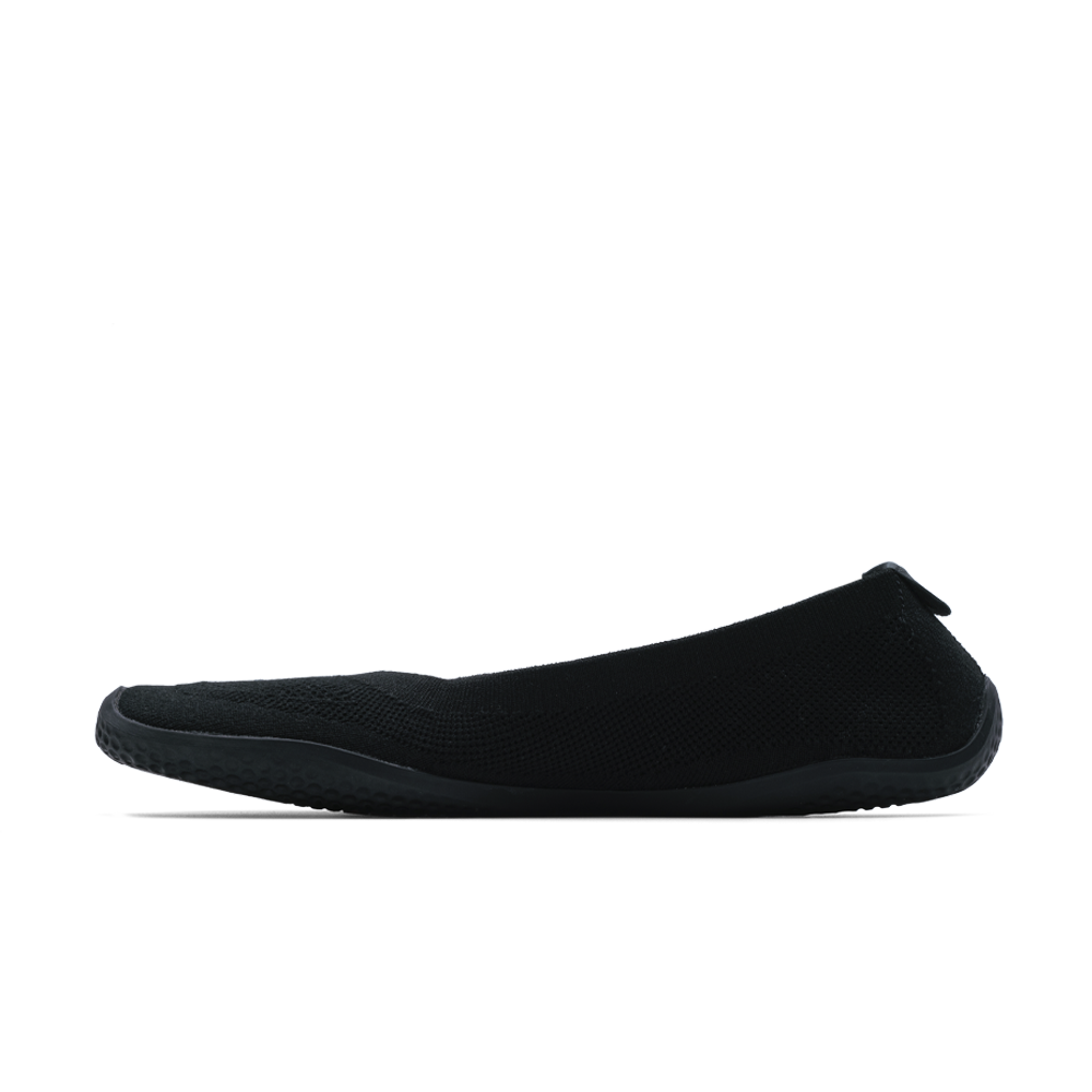 Vivobarefoot Primus Asana Yin Ballerina Knit Womens Obsidian
