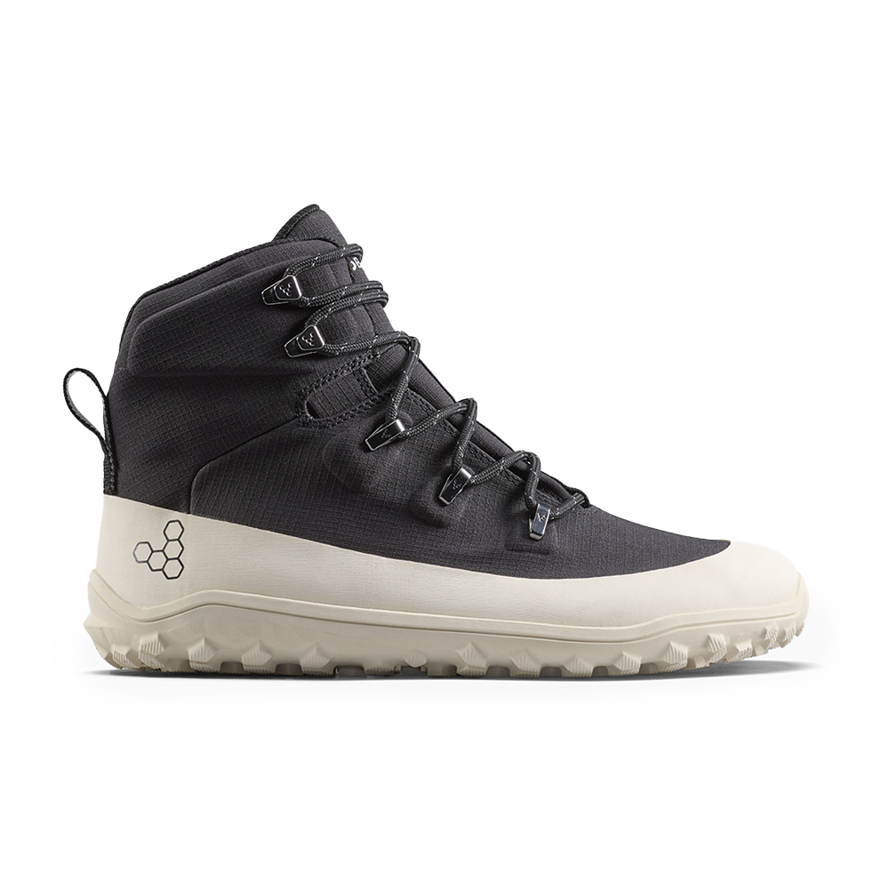 Vivobarefoot Tracker Textile AT Womens Obsidian/White | Sole Mechanics ...