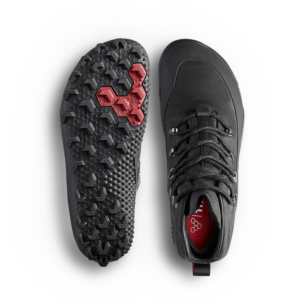 Vivobarefoot Tracker Winter II SG Womens Obsidian