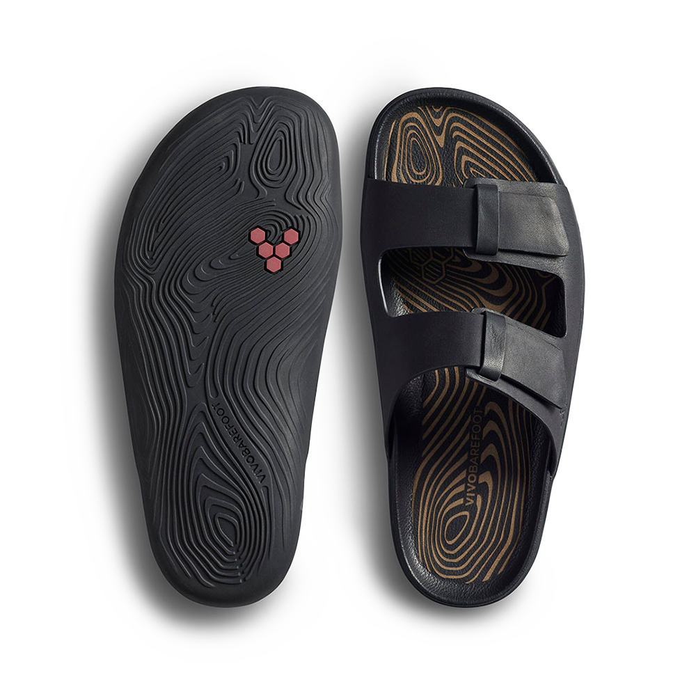 [PRE-ORDER] Vivobarefoot Sensus Yin Slide Womens Obsidian  (ETA. LATE MARCH)