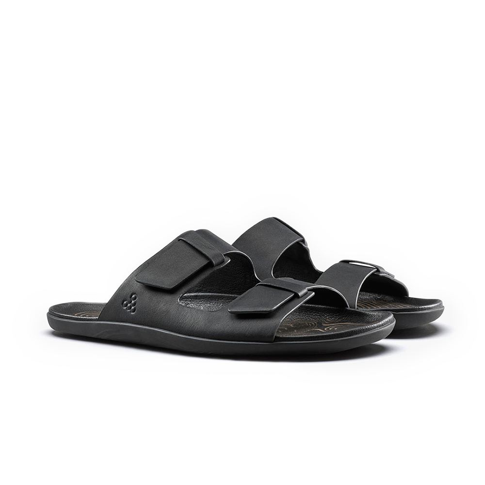 [PRE-ORDER] Vivobarefoot Sensus Yin Slide Womens Obsidian  (ETA. LATE MARCH)