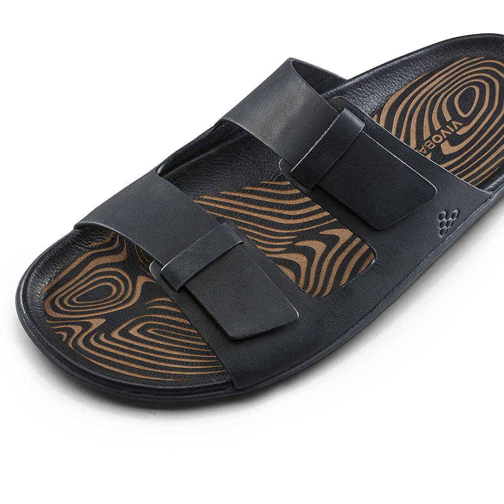 [PRE-ORDER] Vivobarefoot Sensus Yin Slide Womens Obsidian  (ETA. LATE MARCH)