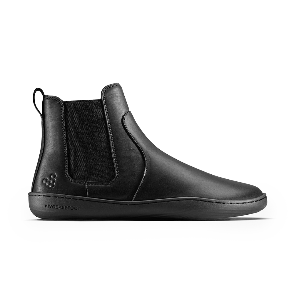 Vivobarefoot Sensus Chelsea Mens Obsidian