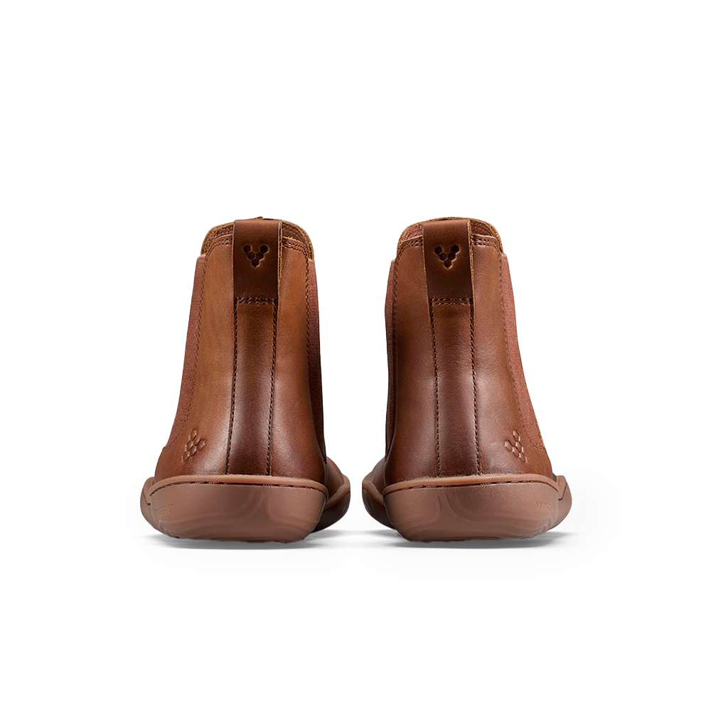 Vivobarefoot Sensus Chelsea Mens Dark Tan