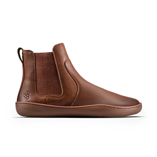 Vivobarefoot Sensus Chelsea Mens Dark Tan