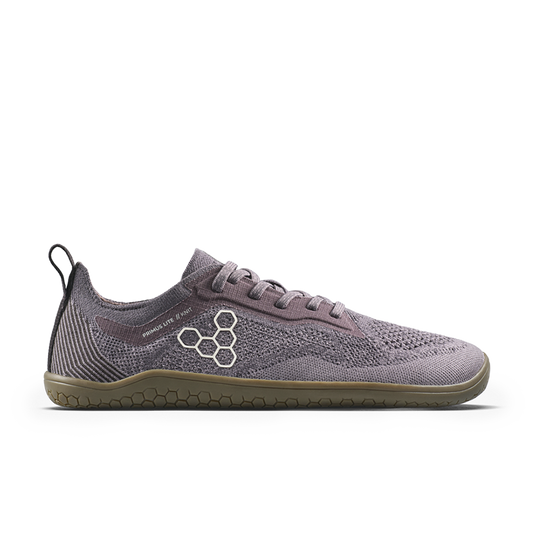 Vivobarefoot Primus Lite Knit Natural Womens Dark Gull Grey