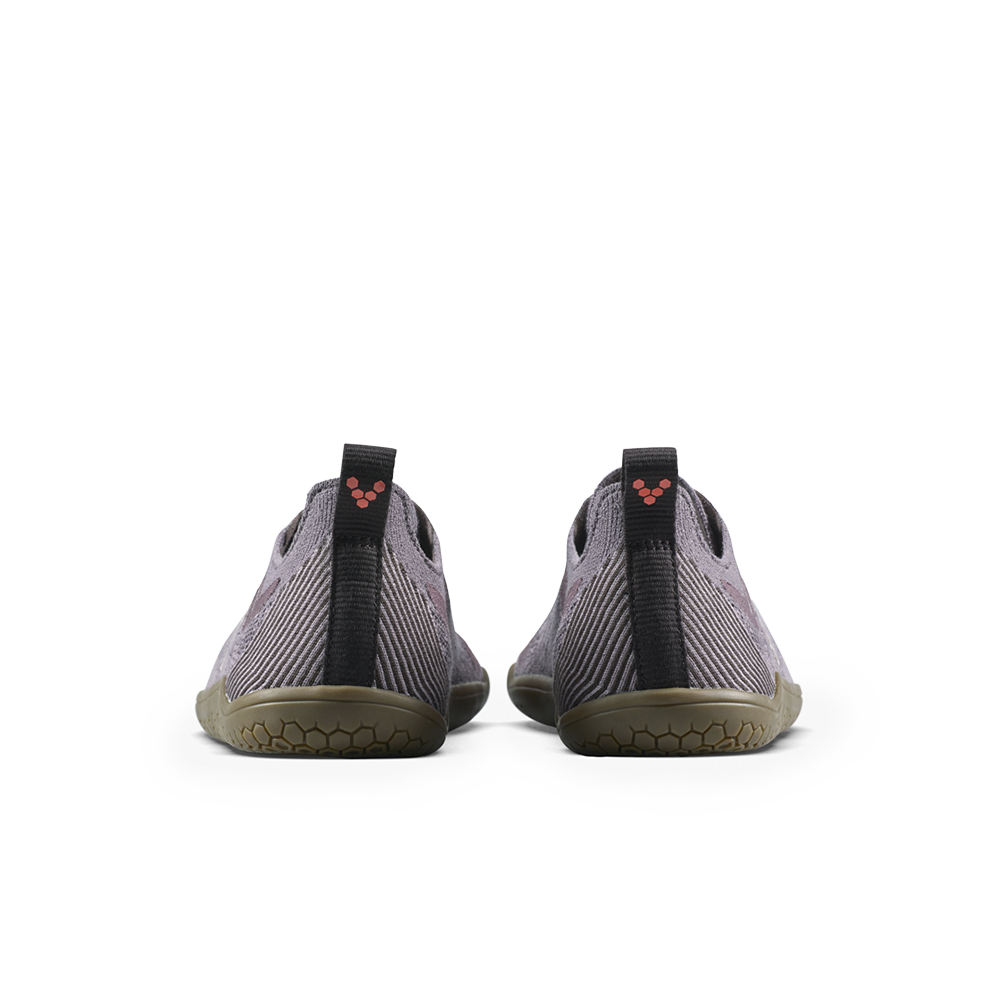 Vivobarefoot Primus Lite Knit Natural Womens Dark Gull Grey