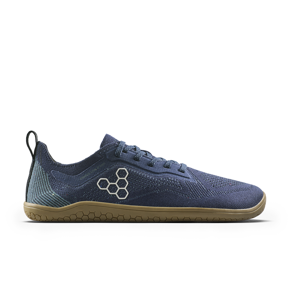 Vivobarefoot Primus Lite Knit Natural Womens Deep Ocean