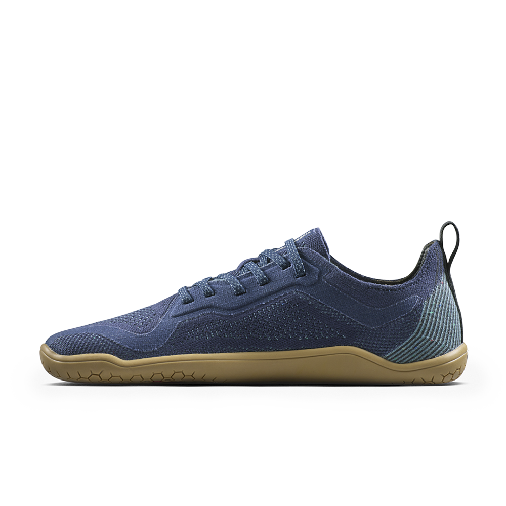 Vivobarefoot Primus Lite Knit Natural Womens Deep Ocean
