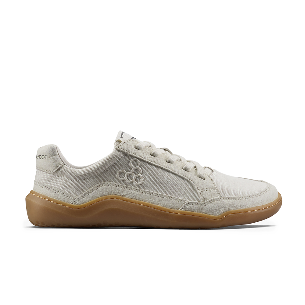 [PRE-ORDER] Vivobarefoot Gobi II Sneaker Premium Canvas Womens Natural White (ETA. MID AUGUST)