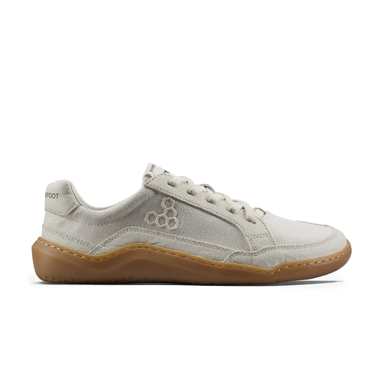[PRE-ORDER] Vivobarefoot Gobi II Sneaker Premium Canvas Womens Natural White (ETA. MID AUGUST)