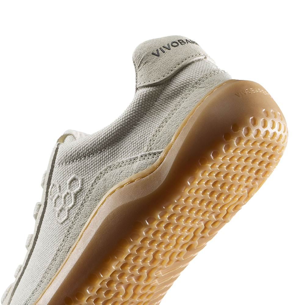 [PRE-ORDER] Vivobarefoot Gobi II Sneaker Premium Canvas Womens Natural White (ETA. MID AUGUST)
