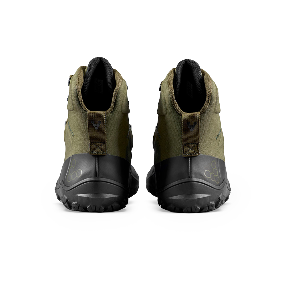 Vivobarefoot Tracker Textile AT II Womens Dark Olive