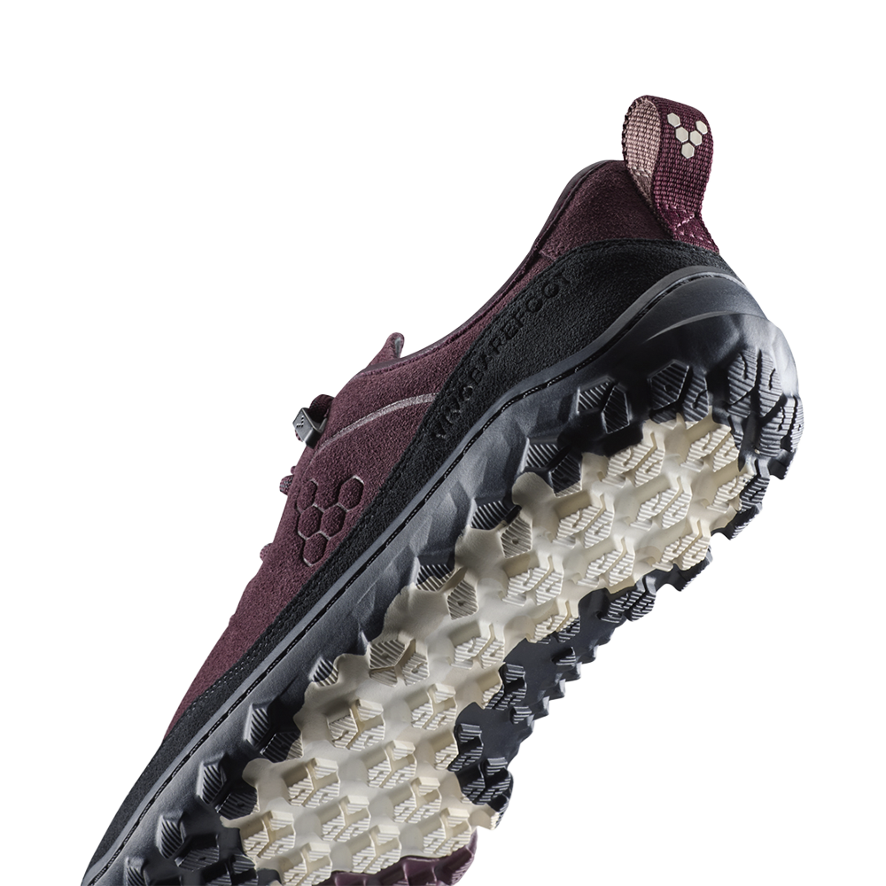 Vivobarefoot Tracker Leather AT Low II Suede Womens Fig
