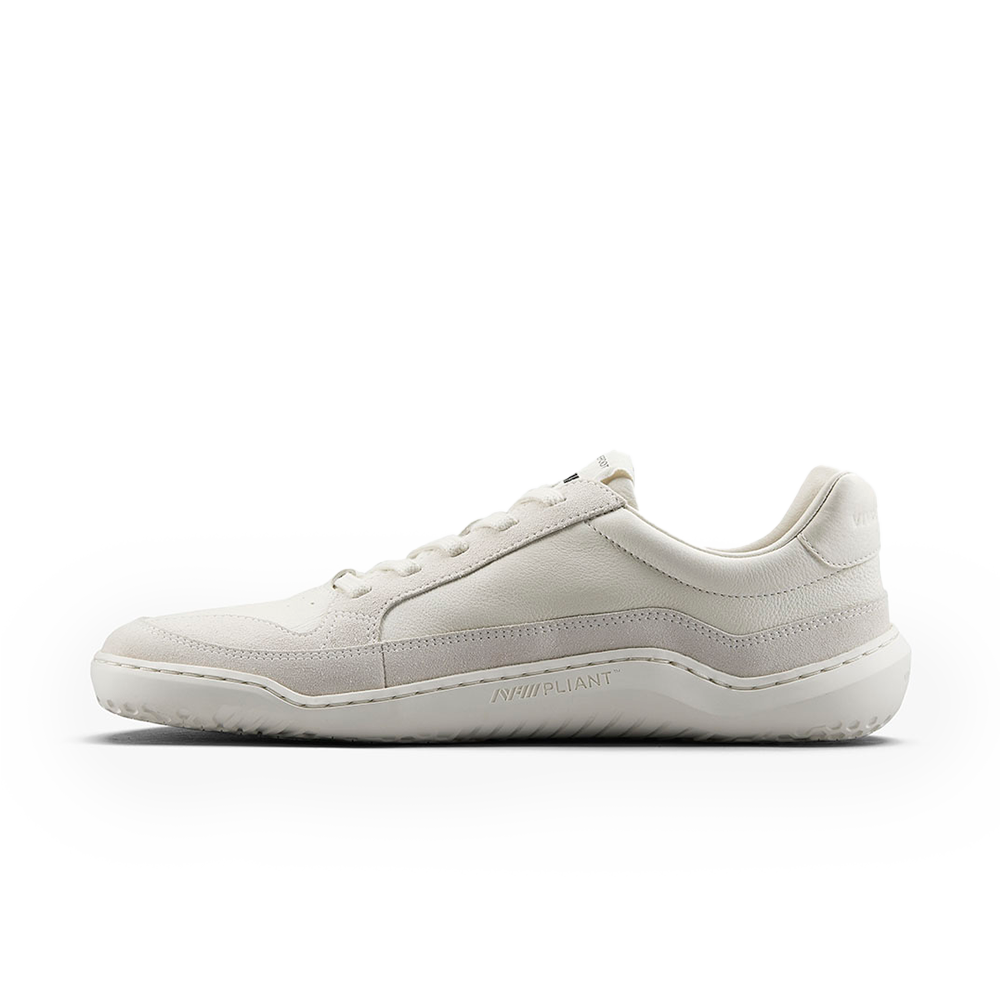 Vivobarefoot Gobi II Sneaker Premium Leather Womens Vaporous Grey