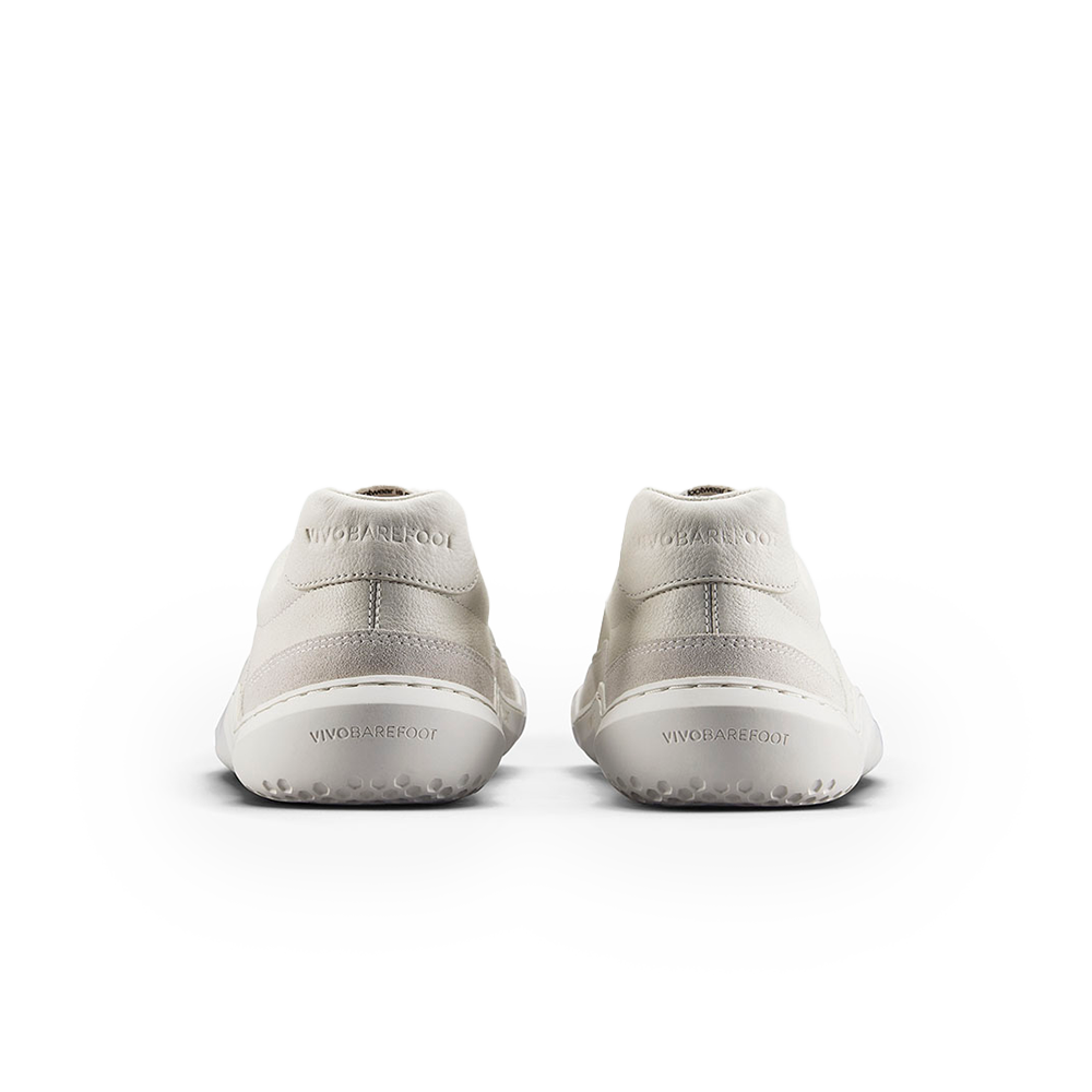 Vivobarefoot Gobi II Sneaker Premium Leather Womens Vaporous Grey