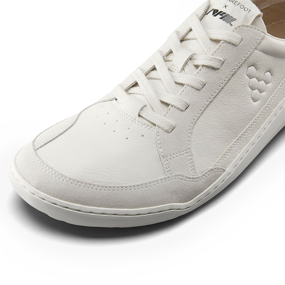 Vivobarefoot Gobi II Sneaker Premium Leather Womens Vaporous Grey