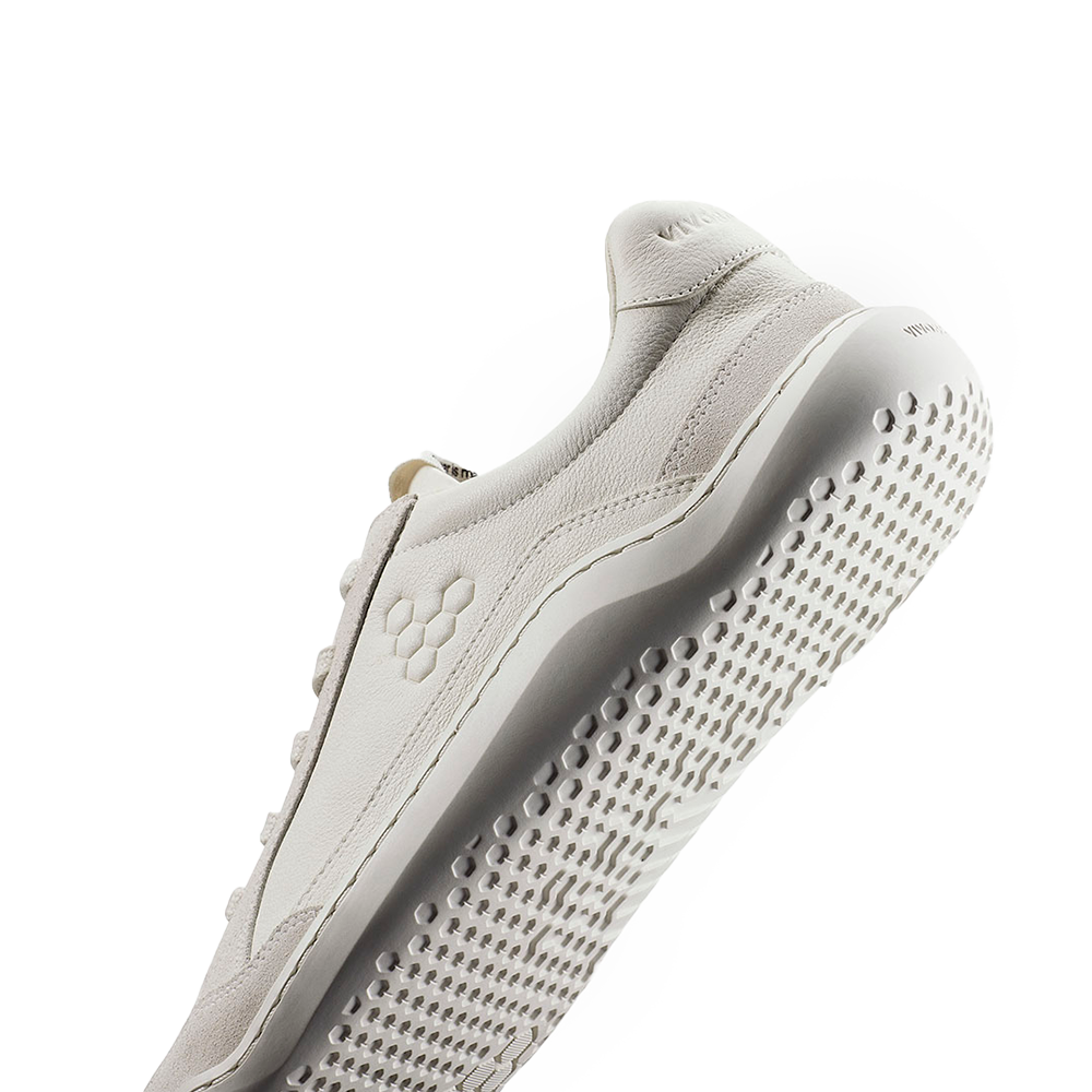 Vivobarefoot Gobi II Sneaker Premium Leather Womens Vaporous Grey
