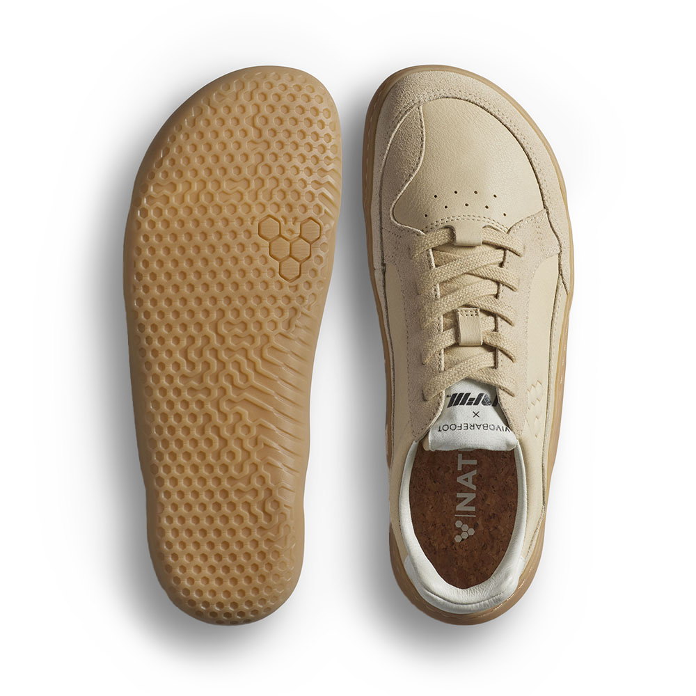[PRE-ORDER] Vivobarefoot Gobi II Sneaker Premium Leather Womens Desert Sand (ETA. MID AUGUST)