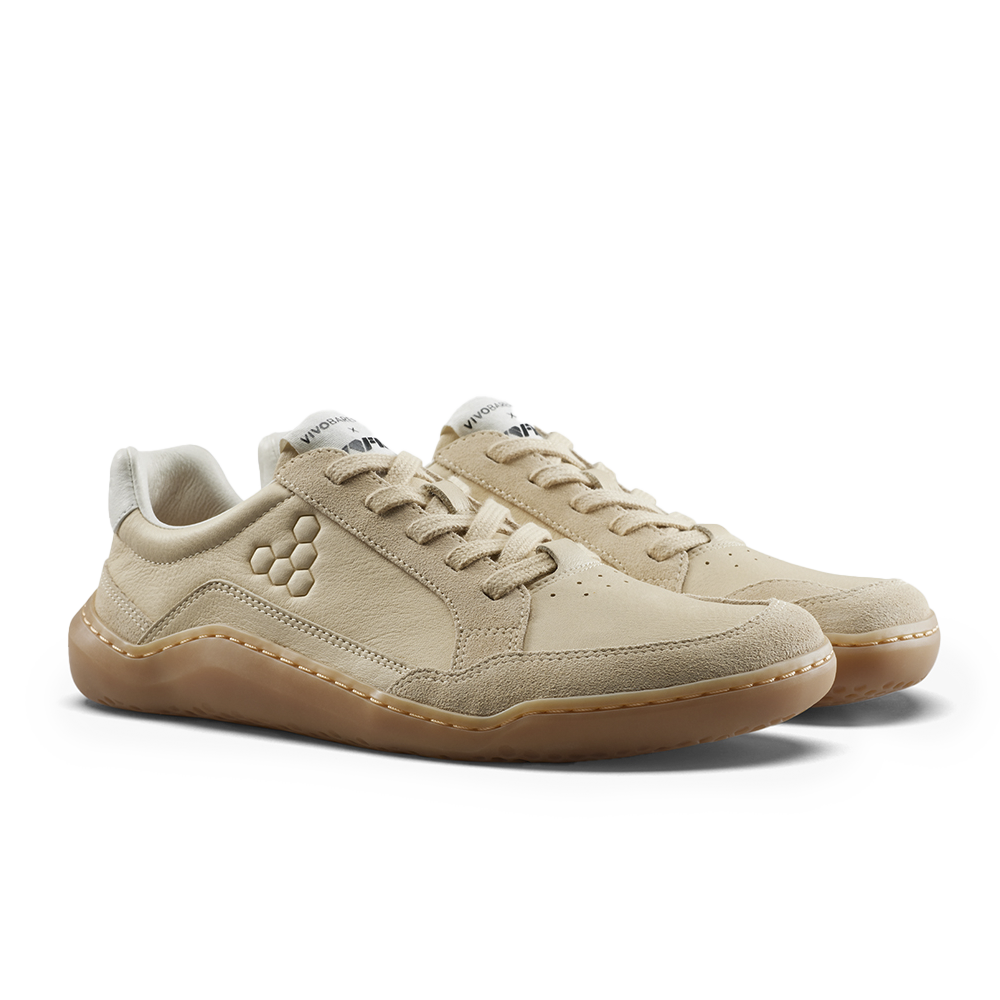 [PRE-ORDER] Vivobarefoot Gobi II Sneaker Premium Leather Womens Desert Sand (ETA. MID AUGUST)