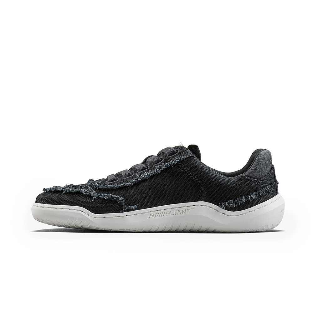Vivobarefoot Gobi Sneaker Canvas Womens Obsidian