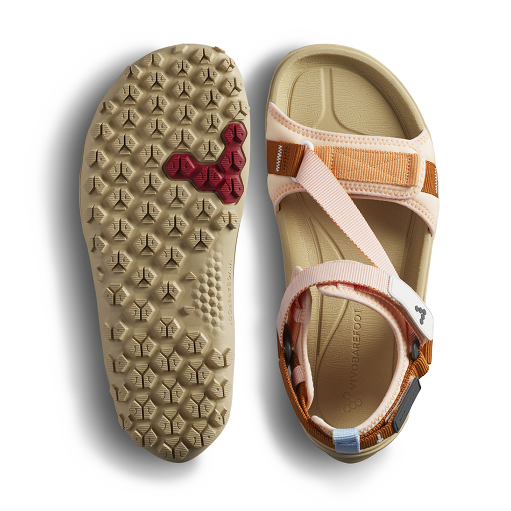Vivobarefoot Tracker Ora Sandal Womens Coral