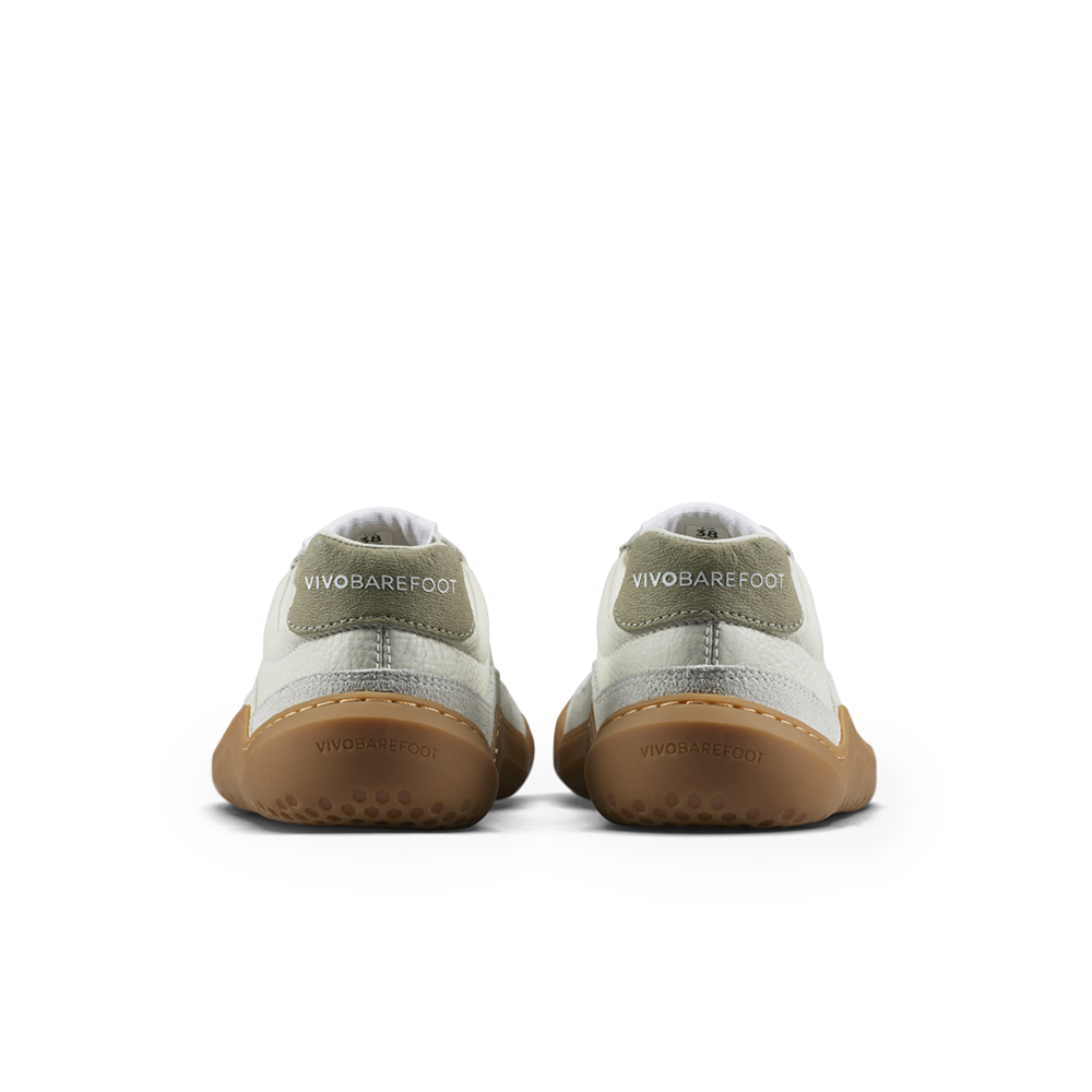 Vivobarefoot Gobi III Sneaker Leather Womens Limestone Dusty Green