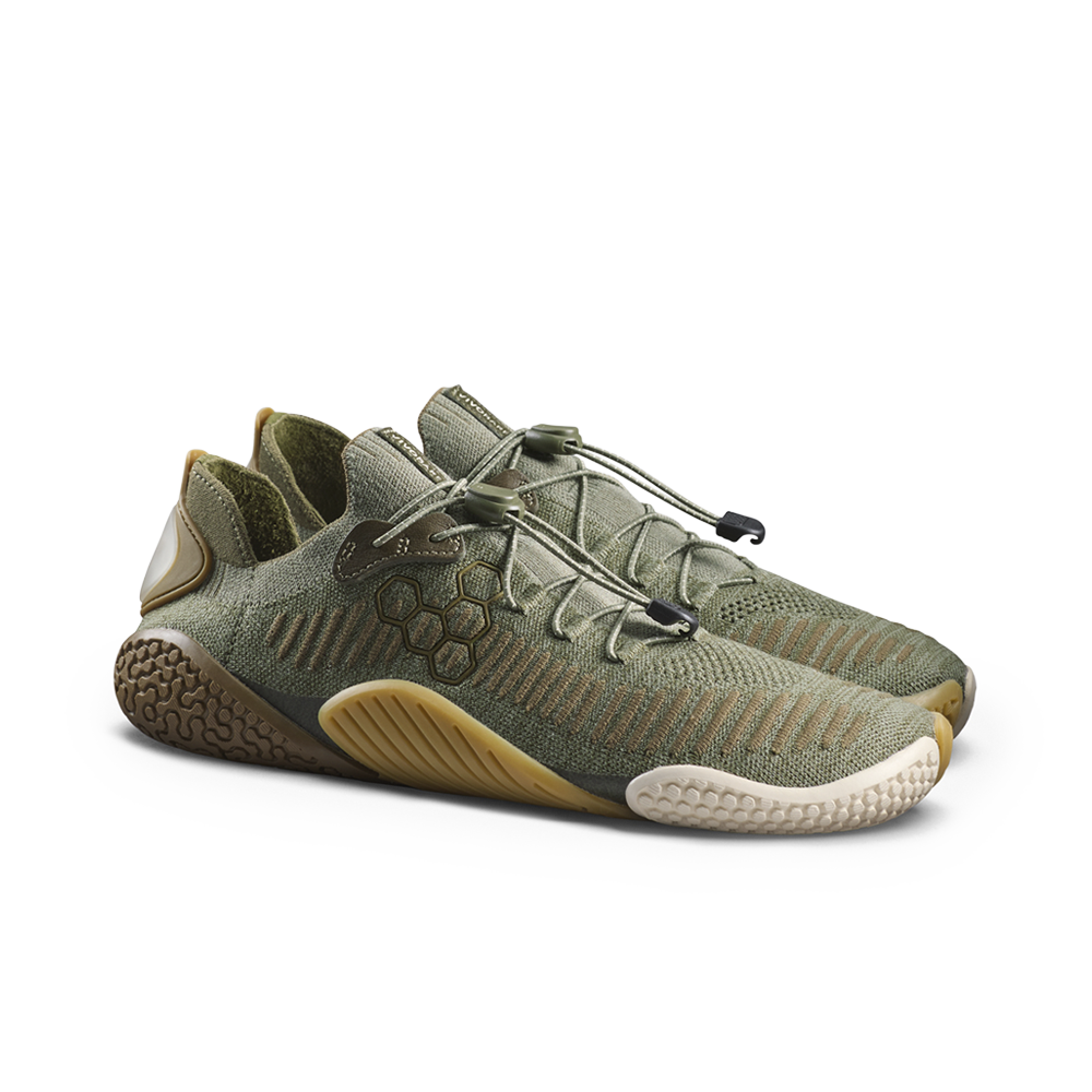 Vivobarefoot Motus Flex Natural Mens Moss