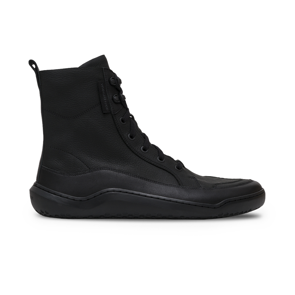 Vivobarefoot Gobi Boot Mens Obsidian | Sole Mechanics AU – Sole