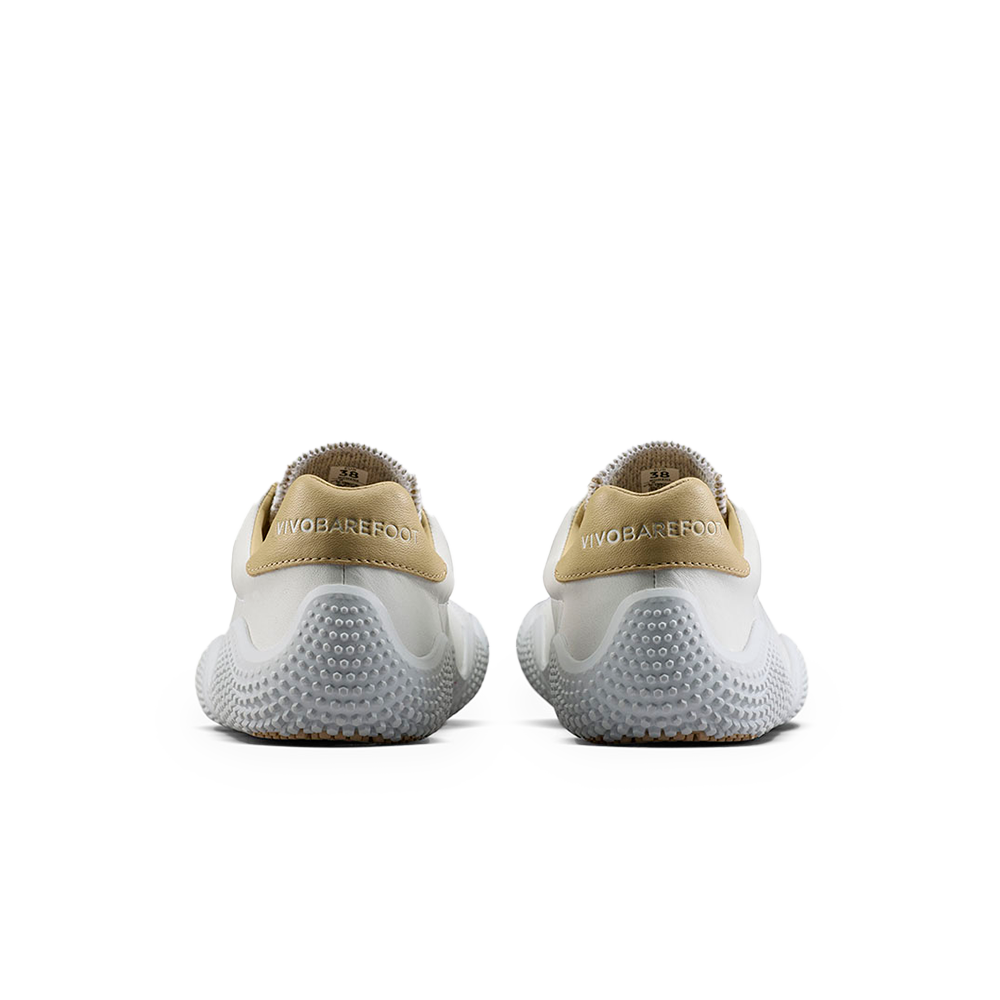 Vivobarefoot Motus Studio Sneaker Leather Mens Bright White
