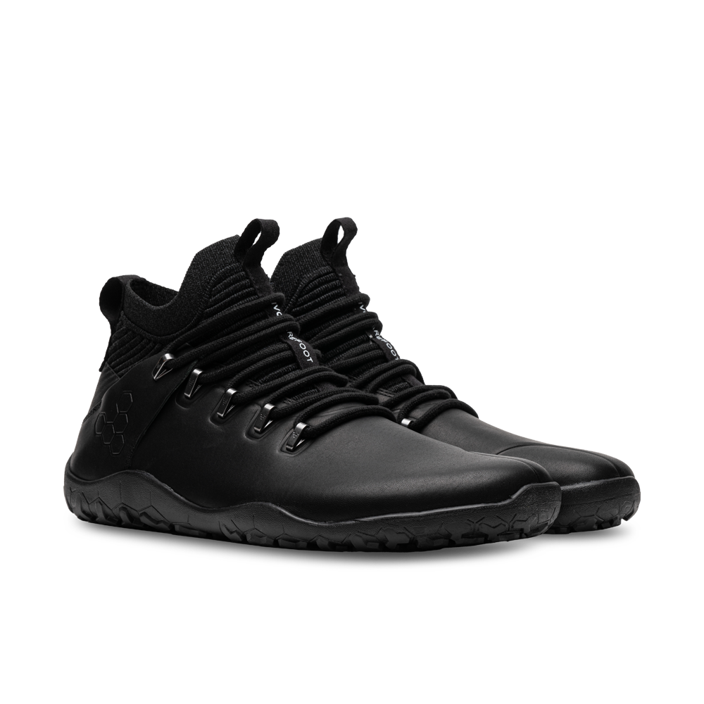 [EARLY ACCESS] Vivobarefoot Magna Leather FG Mens Obsidian (ETA. MID SEPTEMBER)