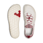 Vivobarefoot Primus Trail Knit FG Mens Limestone/Red Rumba