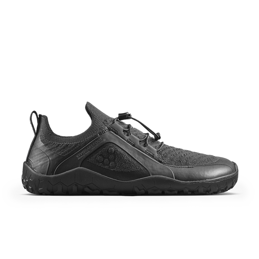 Vivobarefoot Primus Trail Knit FG Grounding Mens Obsidian/Obsidian