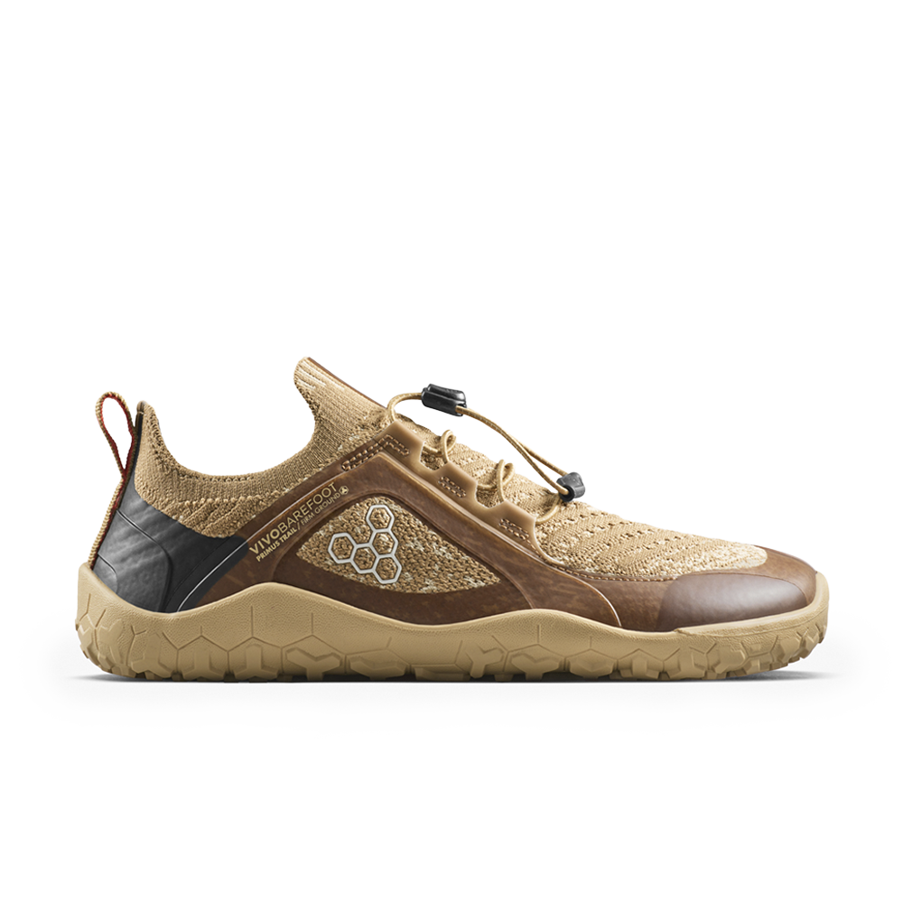 Vivobarefoot Primus Trail Knit FG Grounding Womens Wood