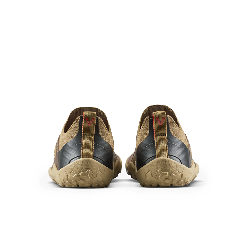 Vivobarefoot Primus Trail Knit FG Grounding Mens Wood