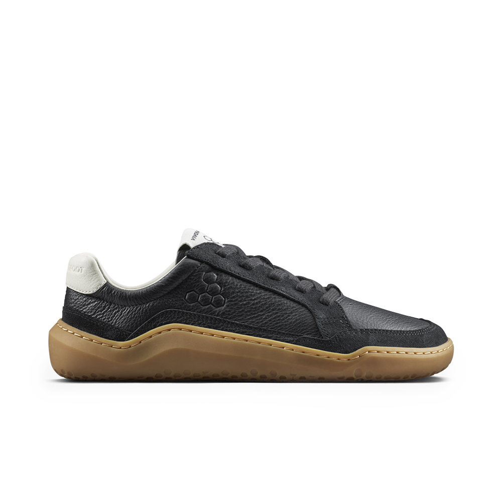 Vivobarefoot Gobi III Sneaker Leather Mens Obsidian