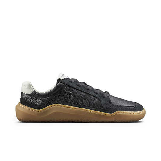 Vivobarefoot Gobi III Sneaker Leather Mens Obsidian